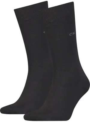 2 Pack Mens Socks Black