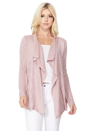 Alina Drape Front Sweater Cardigan