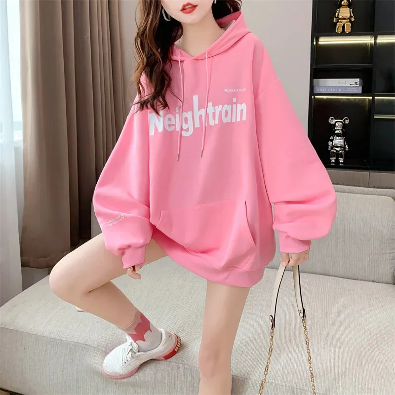 Autumn Oversized Korean Casual Hoodie