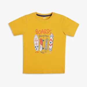 Boy's Regular Fit Graphic T-Shirt