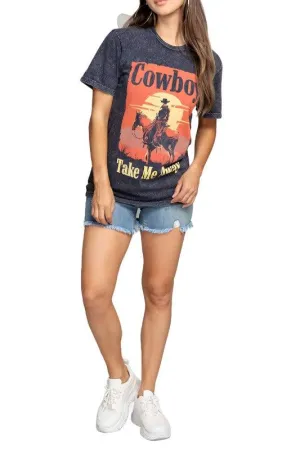 Cowboy Take Me Away Tshirt