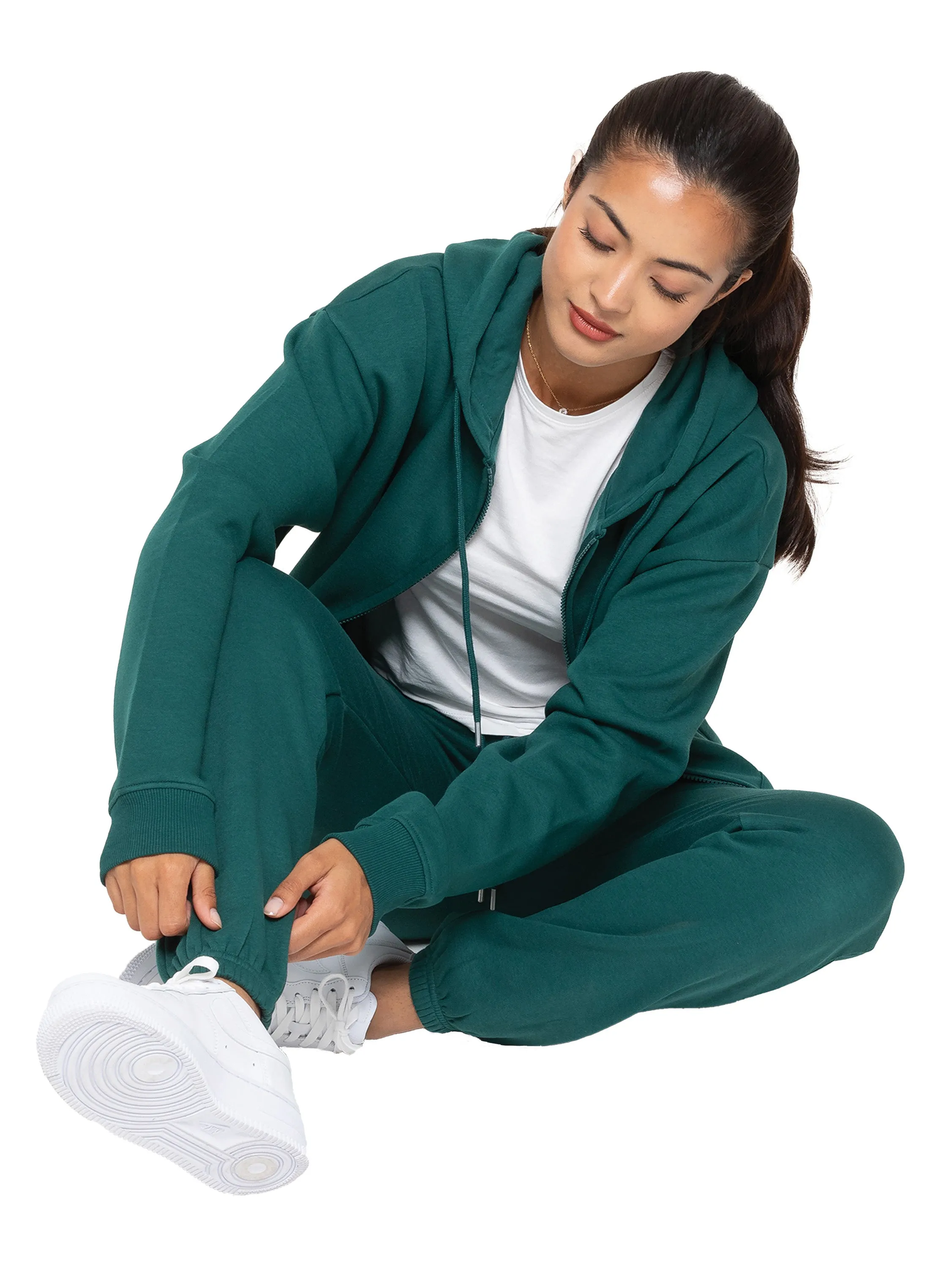 Enzo | Womens Oversized Zipped Hoodie