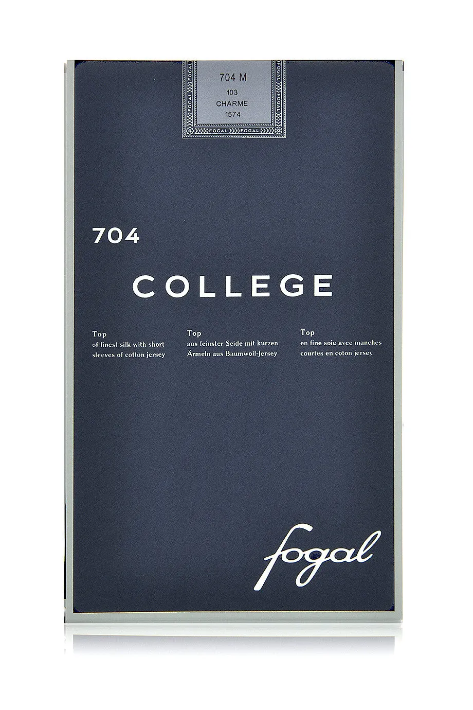 FOGAL 704 COLLEGE Cotton Silk Top