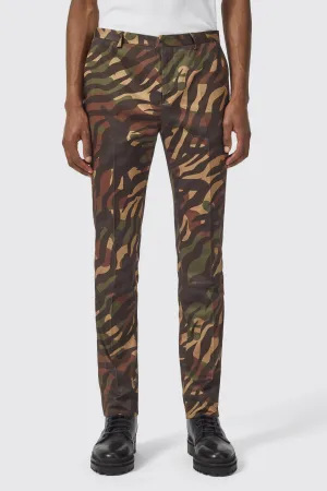 Gables Slim Fit Camo Trousers - ARCHIVE