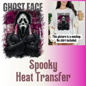 Heat Transfer, Ghost face, No shirt