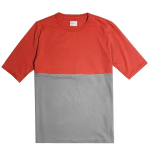 Les Basic Le Football Shirt – Red/Grey