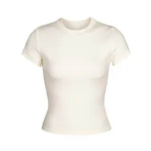 LOGO POINTELLE T-SHIRT | BONE