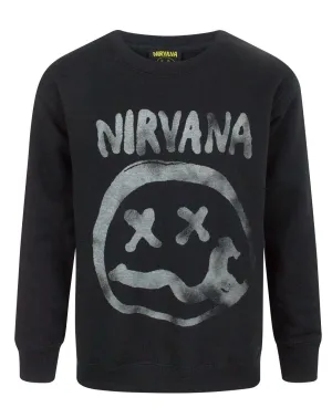 Nirvana Boys Black Sweatshirt