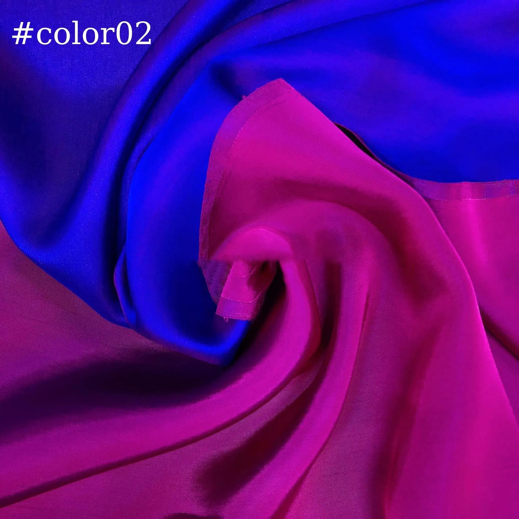 PURE MULBERRY SILK fabric by the yard – Satin silk fabric – 19mm - Organic fiber - Dress making - Gift for women - Silk apparel fabric