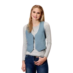 Roper Women's Light Denim Blue Vest