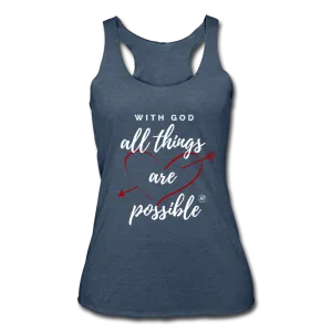 With God All Things Are Possible Tank Top