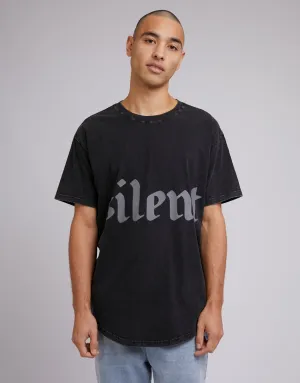 Wrap Around Tee Washed Black